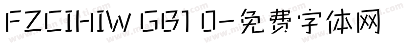 FZCIHIW GB1 0字体转换
